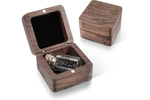SOITIS Wooden Box for Ashes - Small Glass Urn for Human Ashes Keepsake, Mini Urns for Ashes Cremation Holder, Funeral Keepsake for Women Men - Black Tree