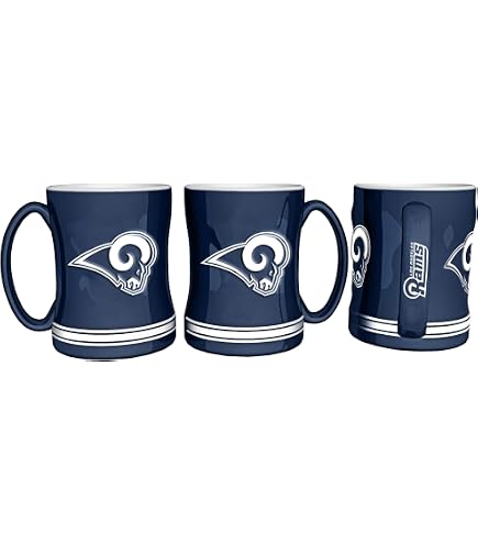 Logo Brands Tazza Milwaukee Brewers – Ceramica 400 Ml, Logo 3D In Rilievo, Colori Della Squadra, Manico Con Nome – Per Fans Di Baseball