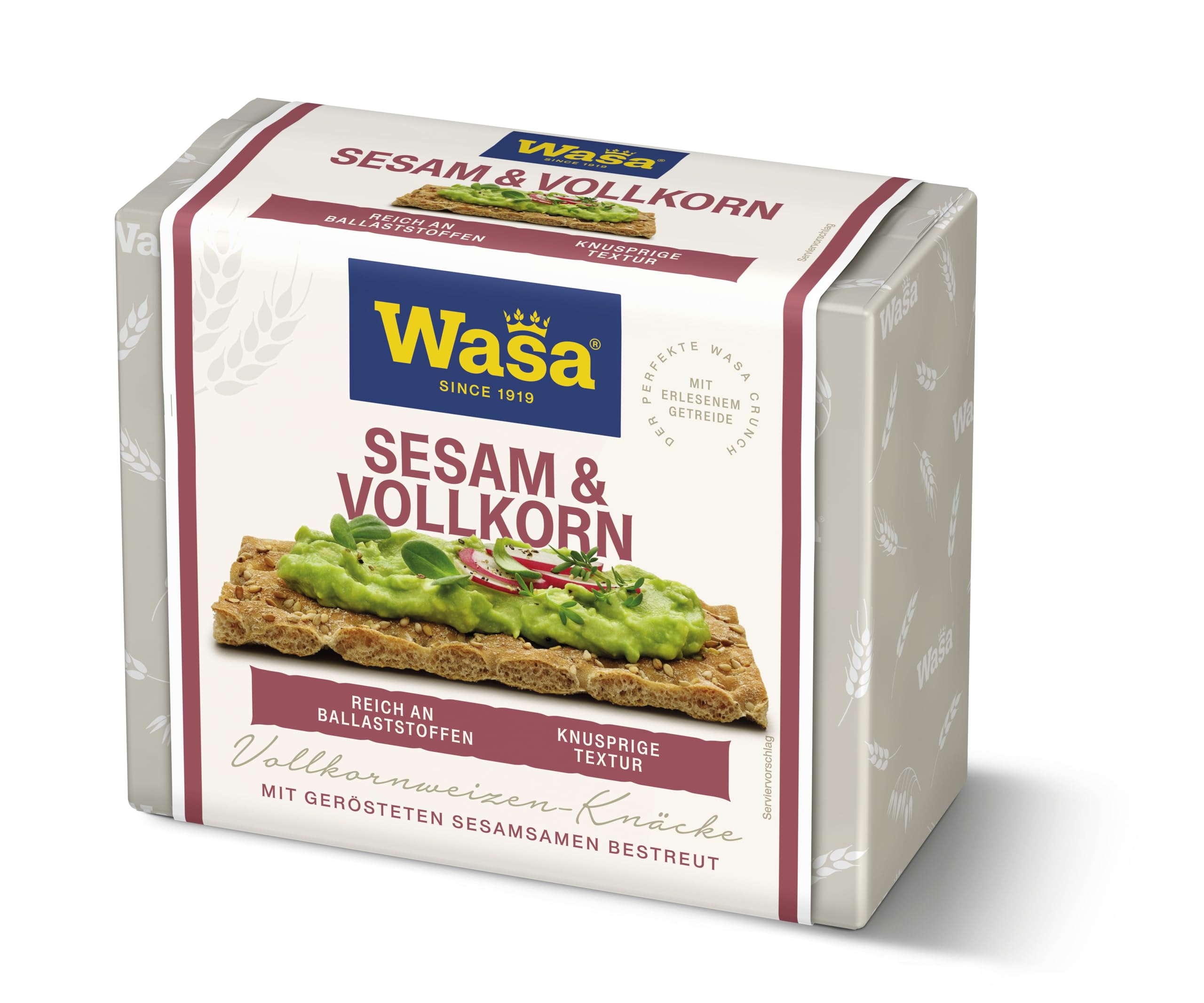 Wasa Knäckebrot Sesam & Vollkorn 12x200g 4