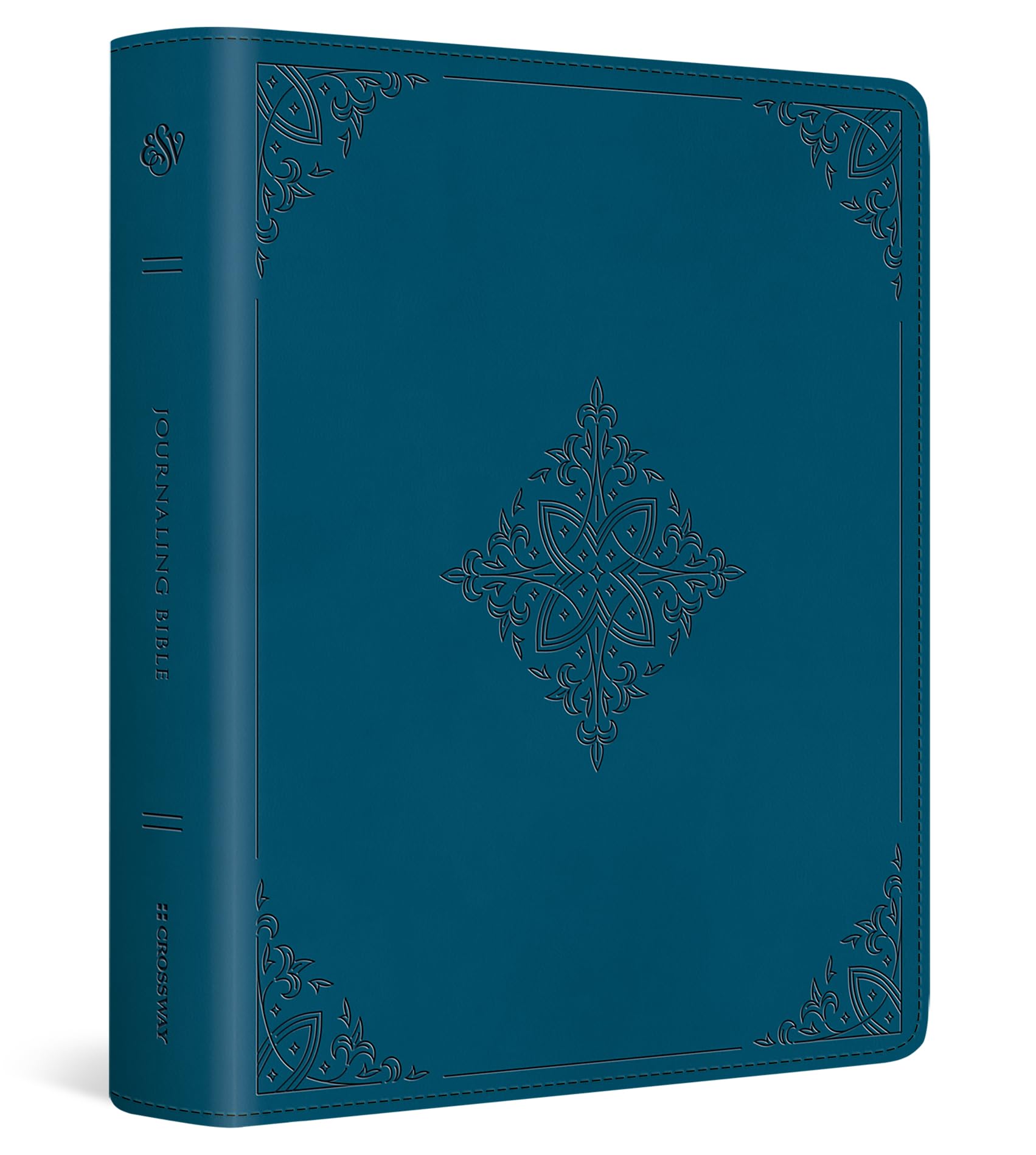 ESV Journaling Bible (TruTone, Deep Teal, Fleur-de-lis Design): Holy Bible, English Standard Version