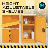 Horison Industries COSHH Fire Proof Storage Cabinet 700x355x305mm view 6