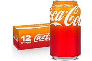 Coca-Cola Orange Cream Soda, 12 oz. cans (Pack of 12)