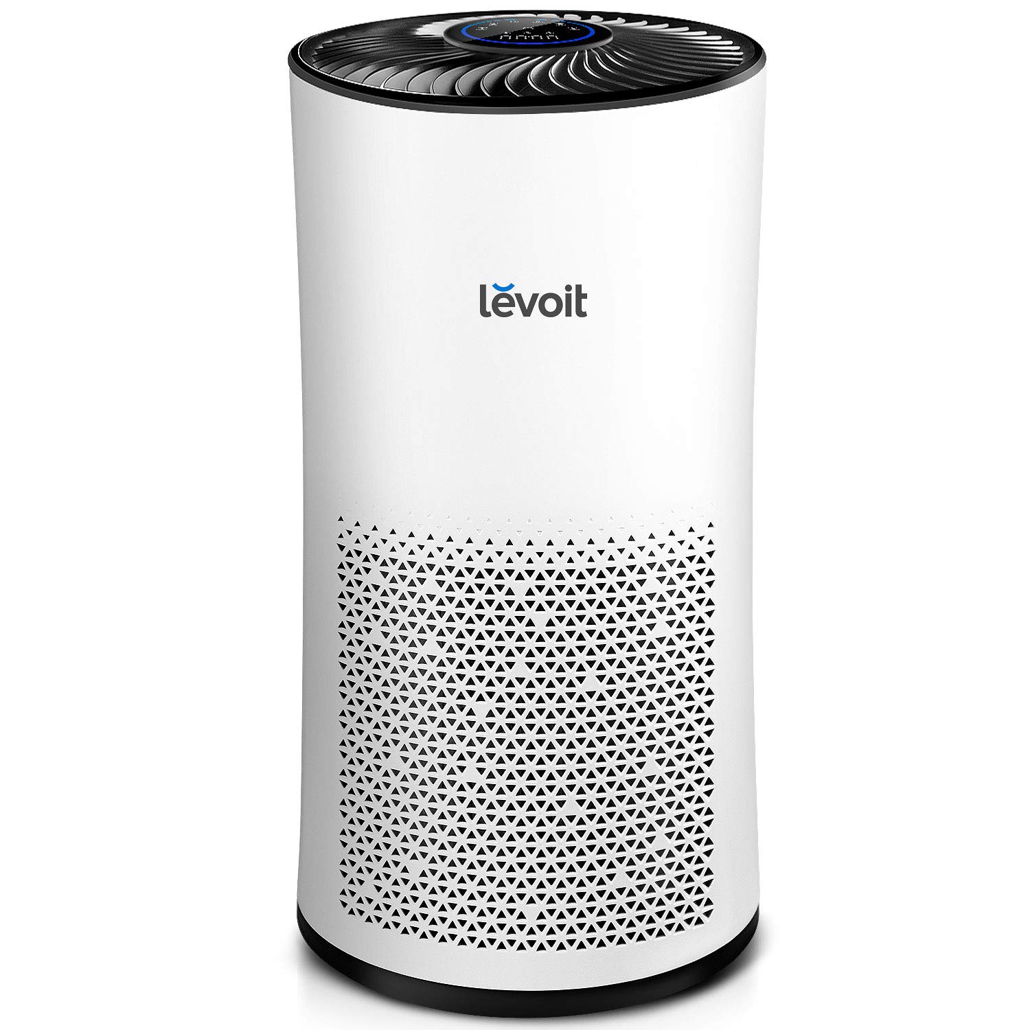 LEVOIT LV-H133 Purificador de Aire con Auténtico Filtro HEPA Compacto, Detectar Calidad del Aire, con Temporizador, Memoria, Modo de Sueño, para Hogar, Oficinas, Fumadores, Tabacos, Cocina, 50 m²
