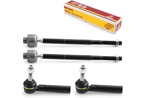 Metrix Premium Chassis Parts - 4 PC Inner & Outer Tie Rod End Kit Fits 07-14 Cadillac Escalade, 07-13 Chevrolet Avalanche, 07-08 Silverado 1500, 07-08 GMC Sierra 1500, ES800223 EV800084 Made in Europe