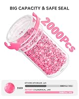 ARTDOT 60 Slots Diamond Painting Storage Box Kit Pink 101pcs Tools view 4