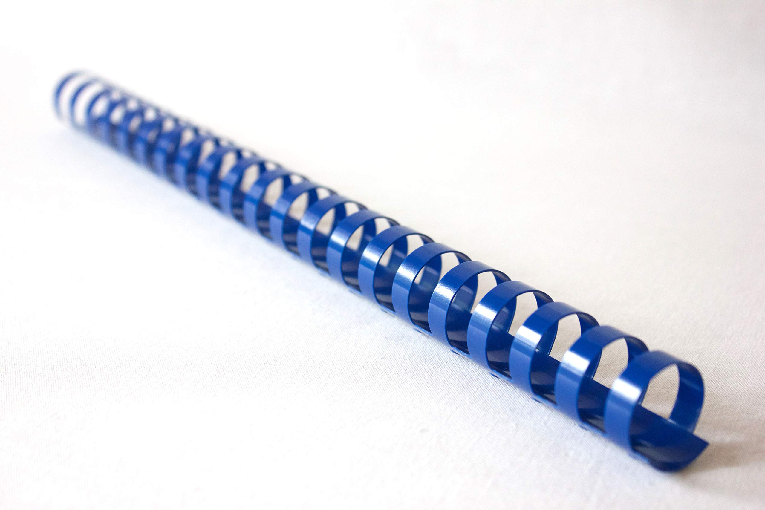 Bind2Go Blue Plastic Binding Comb 21 Rings A4 Box 100 … (8mm)