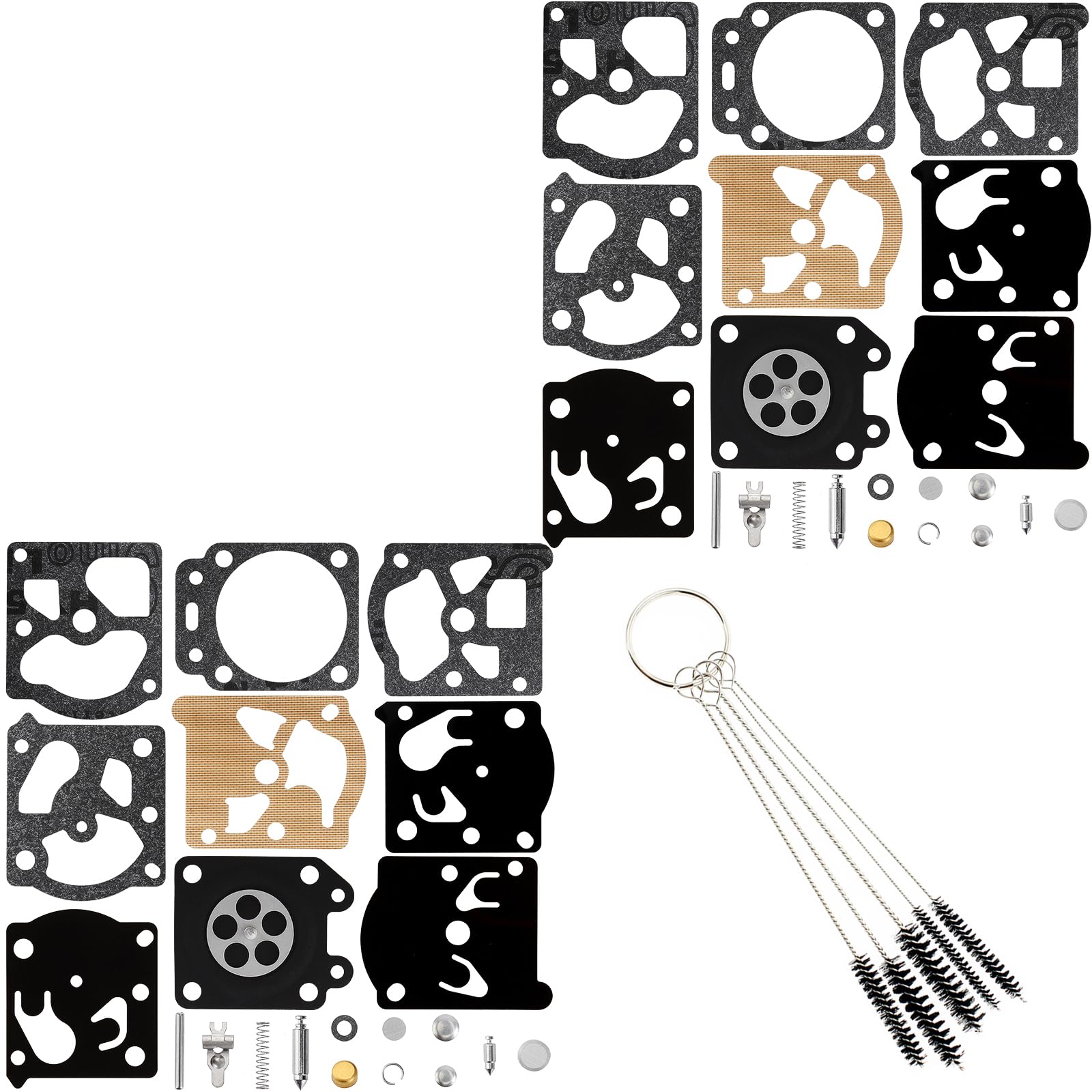 YOFMOO K24-WAT Carburetor Rebuild Repair Kit for WT-274 WT-424 WT-592 WT-620 WT-621 WT-626 WT-630 WT-631 WT-640 WT-643 WT-649 WT-669 WT-670 WT-671 WT Carb Pack for 2