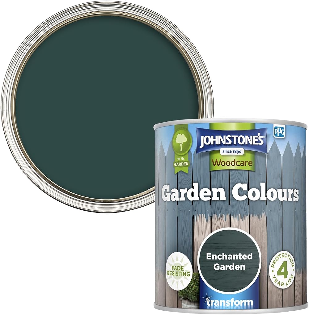 Johnstone's Garden Colours Fence Paint Enchanted Garden Exterior Wood 1 L