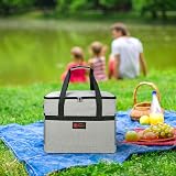 Vinsani 20L Cooler Bag Large Capacity Insulated Foldable Leakproof Portable view 3