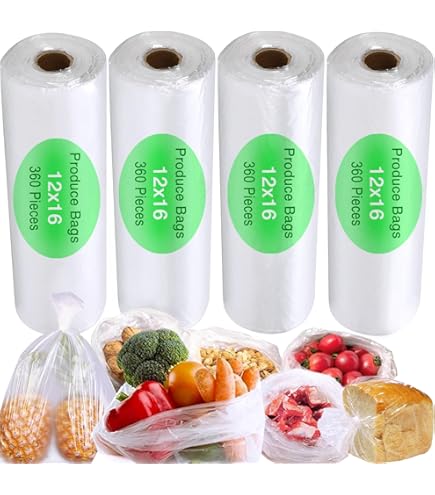 Food Bag Food Storage Bags 9527 Product 12" X 16" Clear Plastic Produce Bag 711365