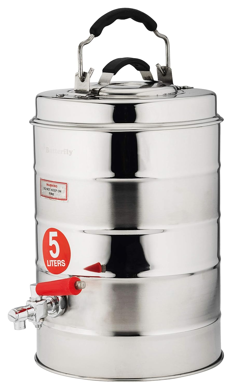 Butterfly Stainless Steel Tea Coffee Dispenser/Tea Urn/Tea Can Eco