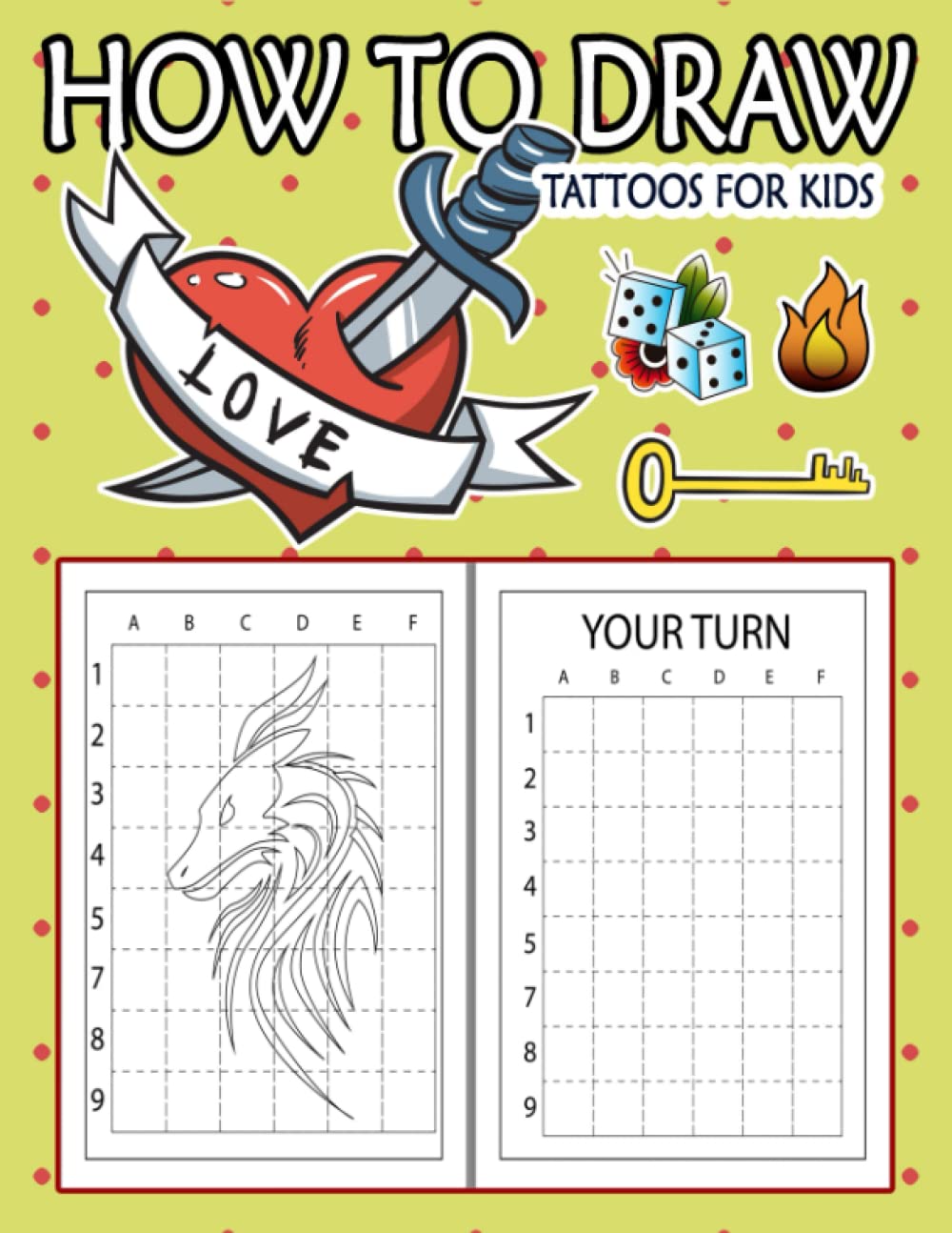 Simple Learning Tattoos Mua How to Draw Tattoos For Kids: Easy Way to draw Tattoos, Learn To ...