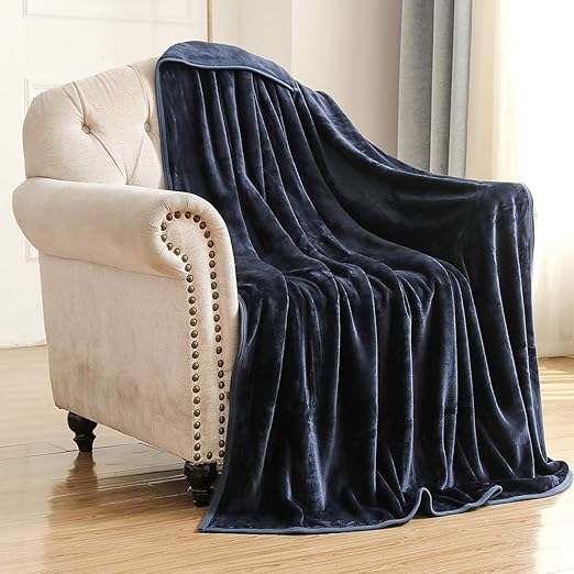 Amazon Com Bencier Flannel Fleece Lightweight Solid Microfiber