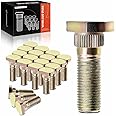 A-Premium M12-1.25 Wheel Studs Compatible with Nissan Altima Rogue Frontier Cube Juke LEAF Maxima Pathfinder INFINITI Front and Rear Side 20-PC Set