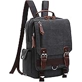 mygreen Canvas Cross Body Messenger Bag Shoulder Sling Backpack Travel Rucksack