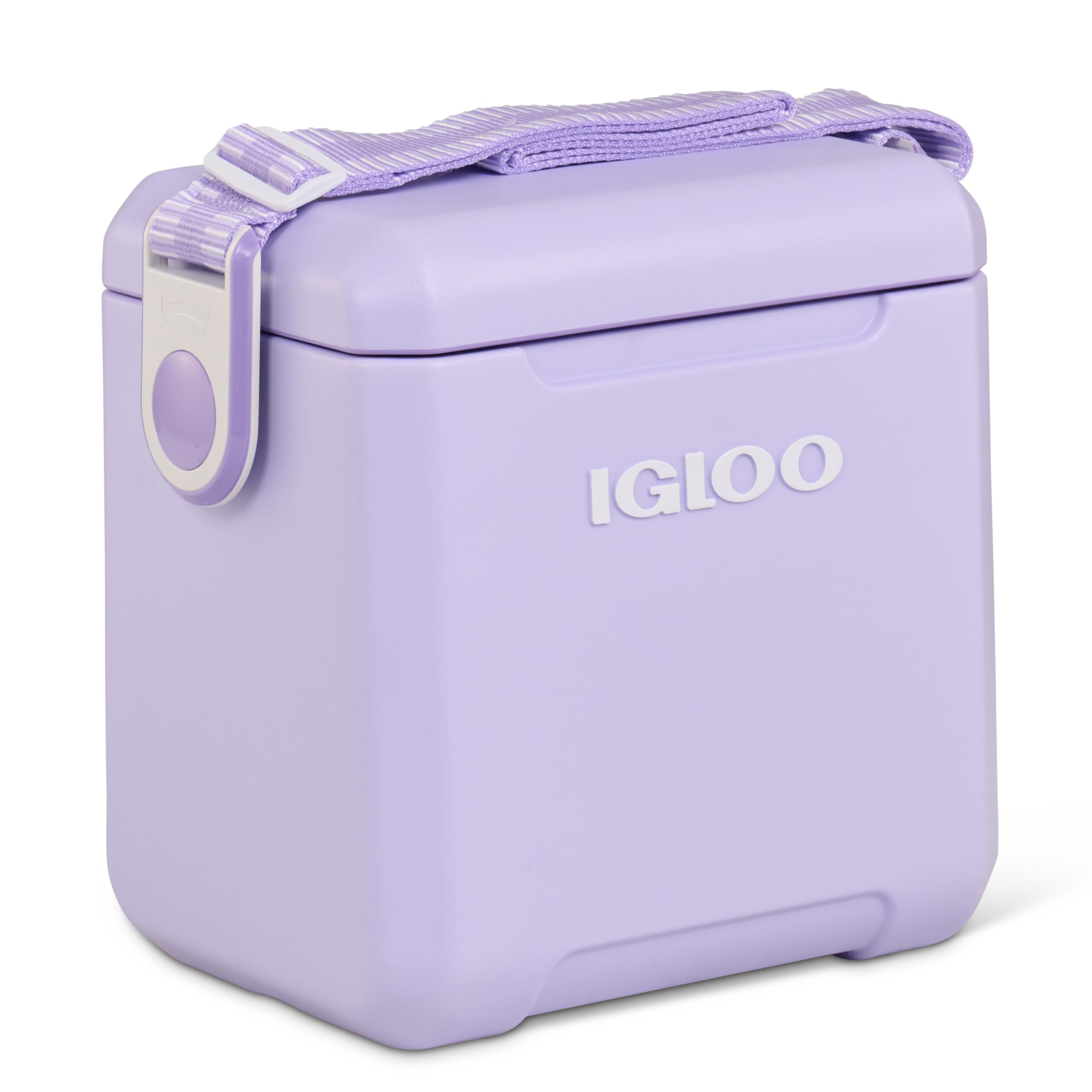 Igloo Lilac Breeze 11 Qt Tag-Along Too Strapped Picnic Style Cooler Image