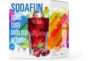 BrewDemon Soda Fun Kit - It's Like Having a Soda Factory in Your Kitchen - Includes (2) 1 Gallon Root Beer Recipe