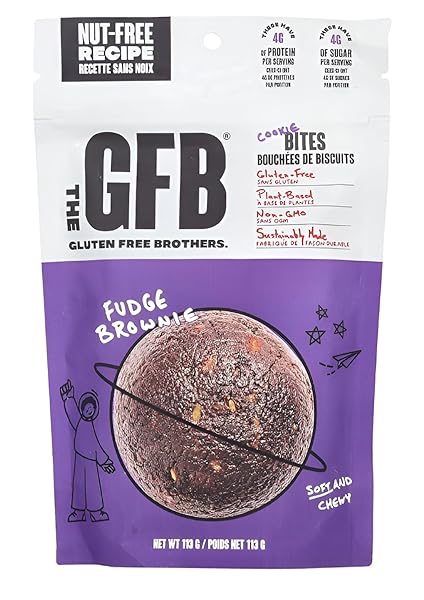 THE GFB FUDGE BROWNIE COOKIE BITES, 113 GR