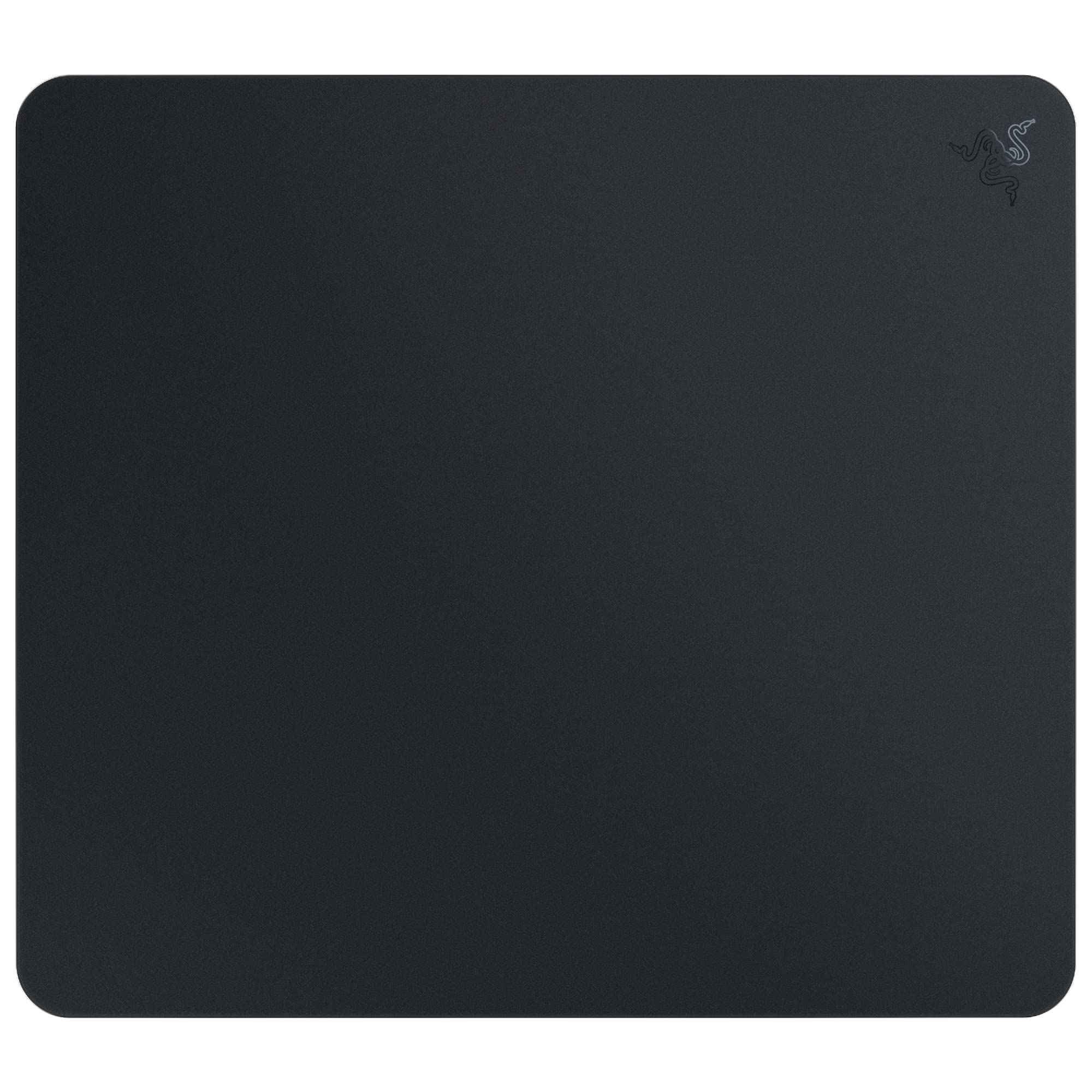 Razer(レイザー) Atlas 抵抗感を感じることなくマウス操作を行えるガラス製ゲーミングマウスパッド プレミアムな強化ガラス表面 マイクロエッチング加工によりオプティカルセンサー向けに最適化 端に丸みをもたせたCNCフライス加工 滑り止めラバーベース 450mm×400mm アトラス商品画像