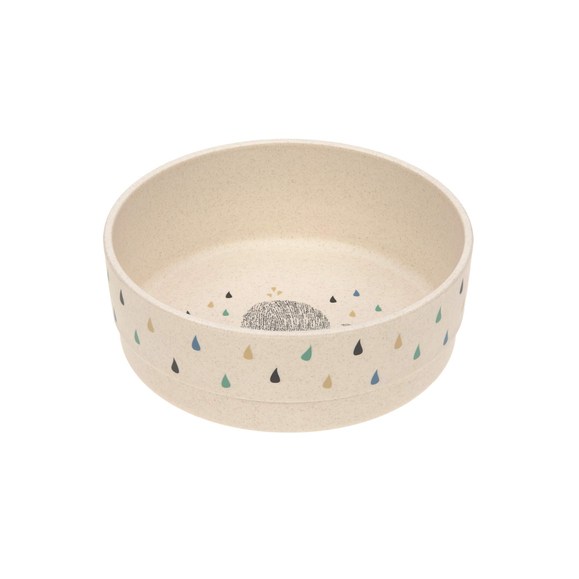 LÄSSIG Children's Bowl Without Melamine, BPA for Dishwasher and Microwave/Bowl Little Water Whale, Blue