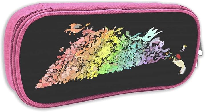 Amazon 男女兼用 ペンケース Pokemon ポケモン 万年筆ケース 筆箱 ペン立て ペン入れ 文房具 ペンポーチ おしゃれ 文具バッグ 大容量 大学 高校生 中学生 人気 便利 プレゼント Huozai Ua シューズ バッグ