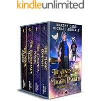 The Adventures of Maggie Parker Complete Box Set: The Magic Compass, The Gnome's Magic, The Elemental's Magic, The Magic… book cover