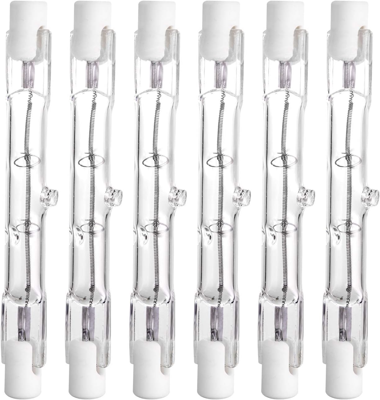 6 Pack R7S 150W Halogen Linear Light Bulb 78mm T3 J78 J