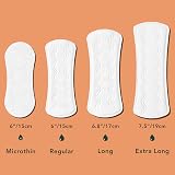 Rael Organic Cotton Cover Panty Liners Light Absorbency 44 Count view 5