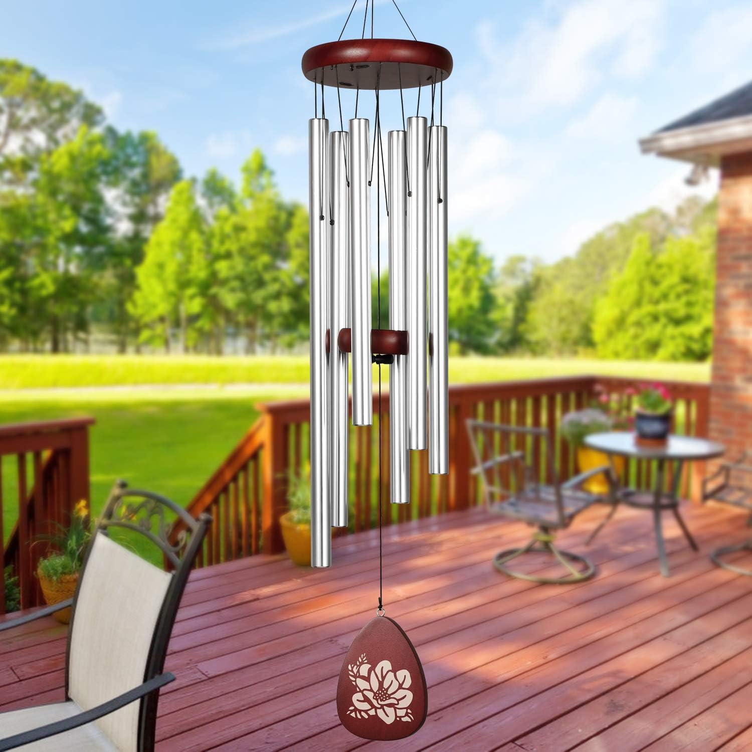 Amazon.com : Noble House Memorial Wind Chimes, 32" Tuned Wind Chime