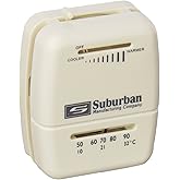 Suburban 161154 Thermostat Wall Heat