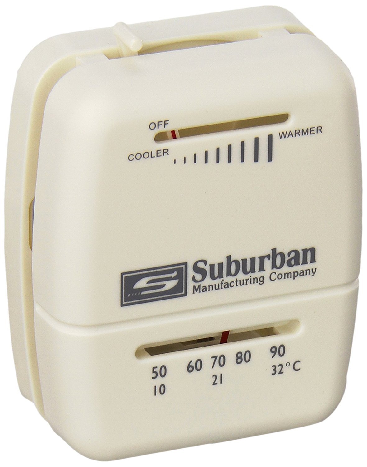 Photo 1 of Suburban 161154 Wall Thermostat - Heat Only - White