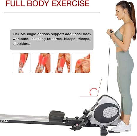 quiet rowing machine