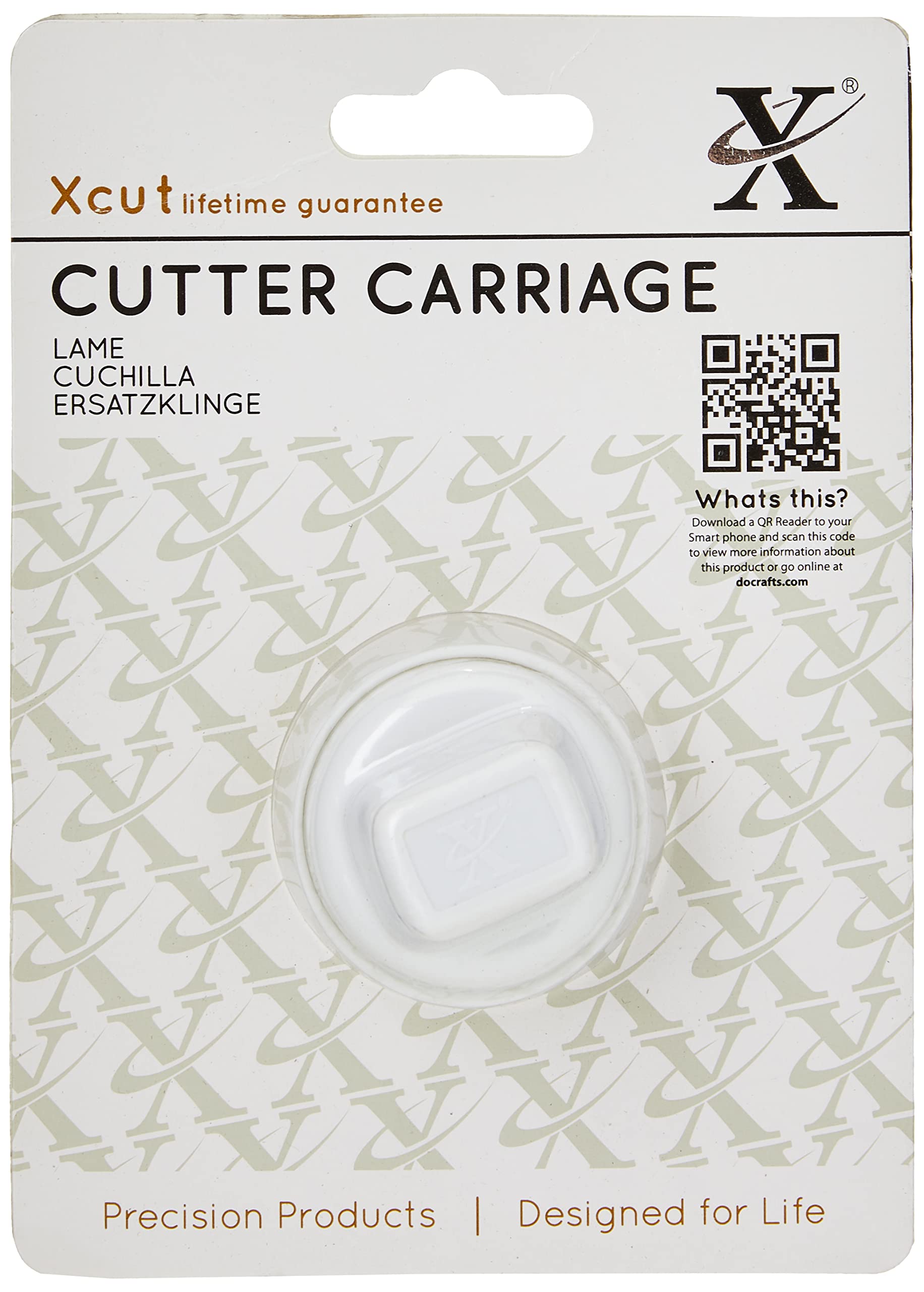 Xcut Shape Cutter, Cutter Carriage, Hand Tools For Paper Craft, Christmas, Wrapping, For Use With Shape Cutter Nesting Tracks — image 1