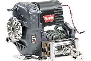 JISADER 1/10 Scale RC Crawler Winch Durability, Portable, Sturdy Accessories Practical Premium Easy to Use Metal RC Car Part
