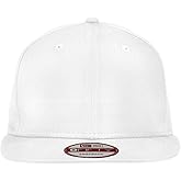 New Era 9FIFTY Authentic Flat Bill Snapback Adjustable Baseball Cap - White