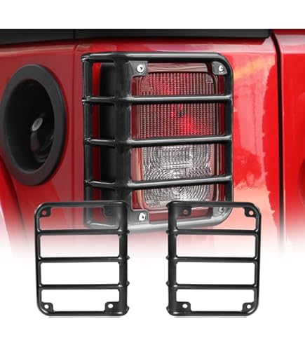 ラングラー　JL　RUGGED RIDGE TAIL LIGHT GUARD Rugged Ridge Elite Tail Light Guards Install | Jeep Wrangler