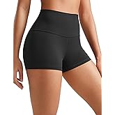 CRZ YOGA Butterluxe Biker Shorts 2.5"- High Waisted Yoga Workout Spandex Womens Running Volleyball Booty