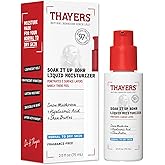THAYERS Soak It Up 80HR Liquid Moisturizer, with HYALURONIC ACID and Snow Mushroom, Dermatologist Tested Skin Care for Normal