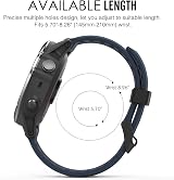 MoKo 6 Pack Silicone Bands for Garmin Fenix 3 5X Tactix Descent Mk1 w/Tools view 6