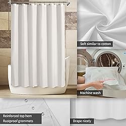 ALYVIA SPRING Waterproof Fabric Shower Curtain