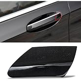 Jaronx Compatible with BMW Door Handle Key Hole Cover 7' G11 G12 2016-2022 | Front Left Driver Side Exterior Door Handle Keyhole Cap for BMW 730 740 745 750 760--51217474681 (Black Sapphire)