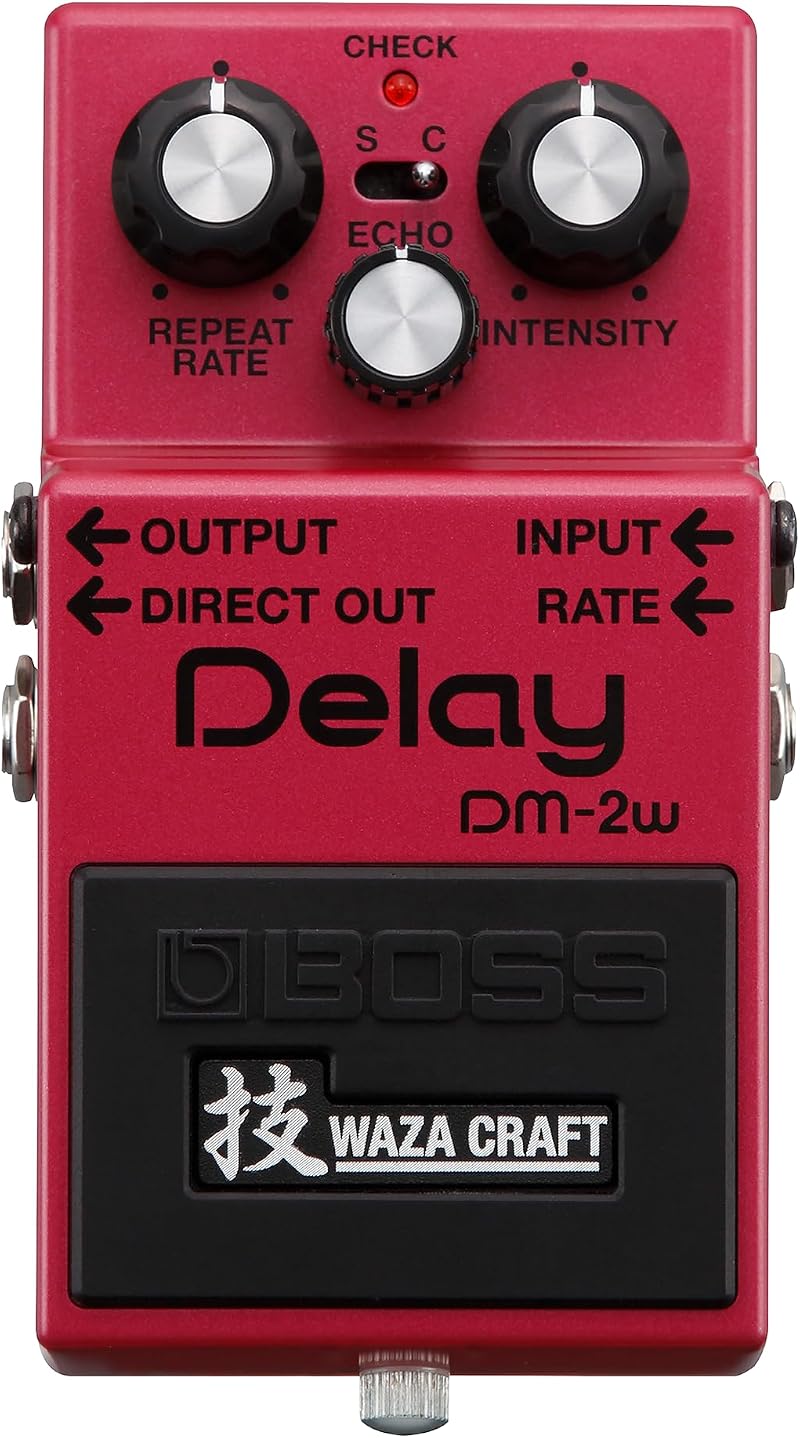 BOSS DM-2W Delay Pedal Waza Craft Analog Reproduction 5-Year Warranty