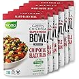 Vana Life's Foods Plant based Ready Meal - Green Chickpea Superfood Bowl Heat and Eat Microwaved Cooked Bowl | Product of the USA (Chipotle & Black Bean, 6-Pack)
