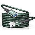 ITD ITANDA 10FT USB Extension Cable USB 3.0 Extension Cord Type A Male to Female 5Gbps Data Transfer for Keyboard, Mouse, PlayStation, Xbox, Flash Drive, Printer, Camera and More, Green