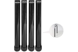 Lift Your Table® Folding Table Risers, USA Made, Extensions Raise Bent Leg Folding Tables, Bar Height (Original Foot), Durable, Sturdy. Set of 4