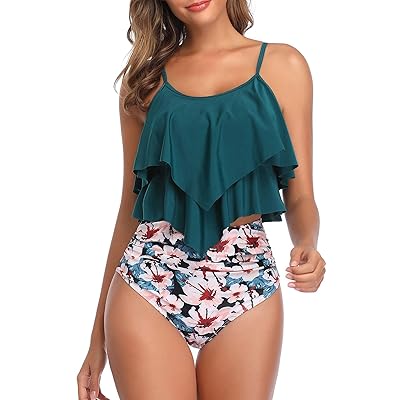 Women's Ruffled Two Piece Swimwear with Tummy Zambia Ubuy