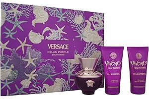 Versace Dylan Purple for Women - 3 Pc Gift Set 1.7oz EDP Spray
