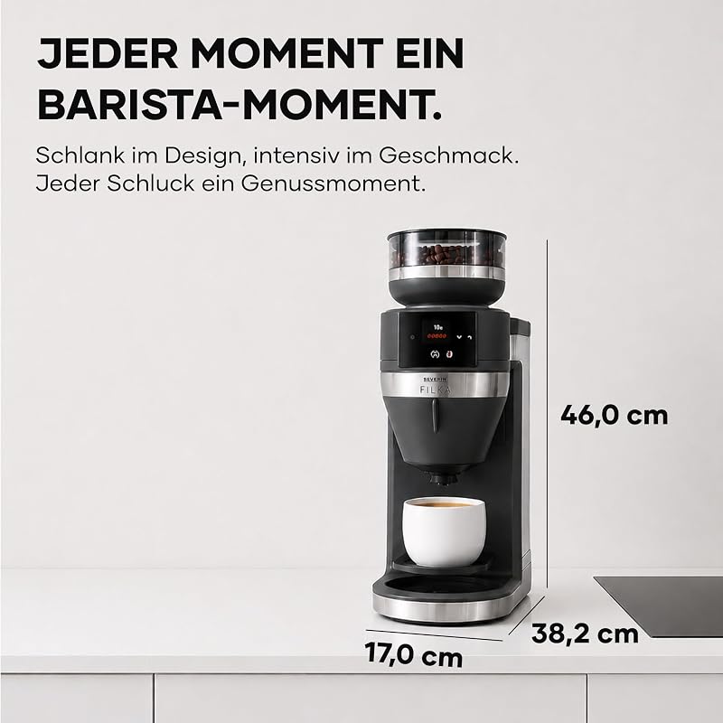 Filter-Kaffeemaschine, 2L Glaskanne, bis zu 10 Tassen
