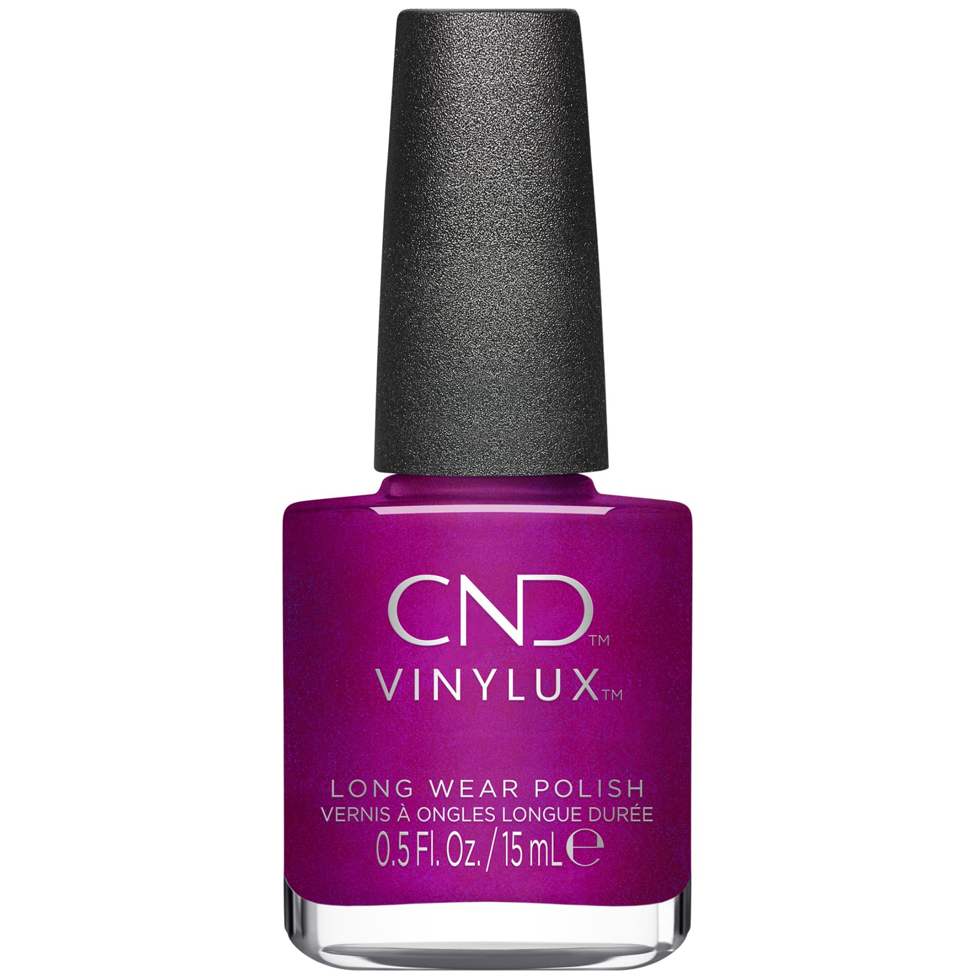 CND Vinylux Long Wear Nail Polish (No Lamp Required), 15 ml, Purple, Magenta Mischief