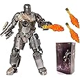 LonullyMege MK1 Ironman Action Figure-7 Inch Deluxe Painting Exquisite Collection Mark Model (MK I)